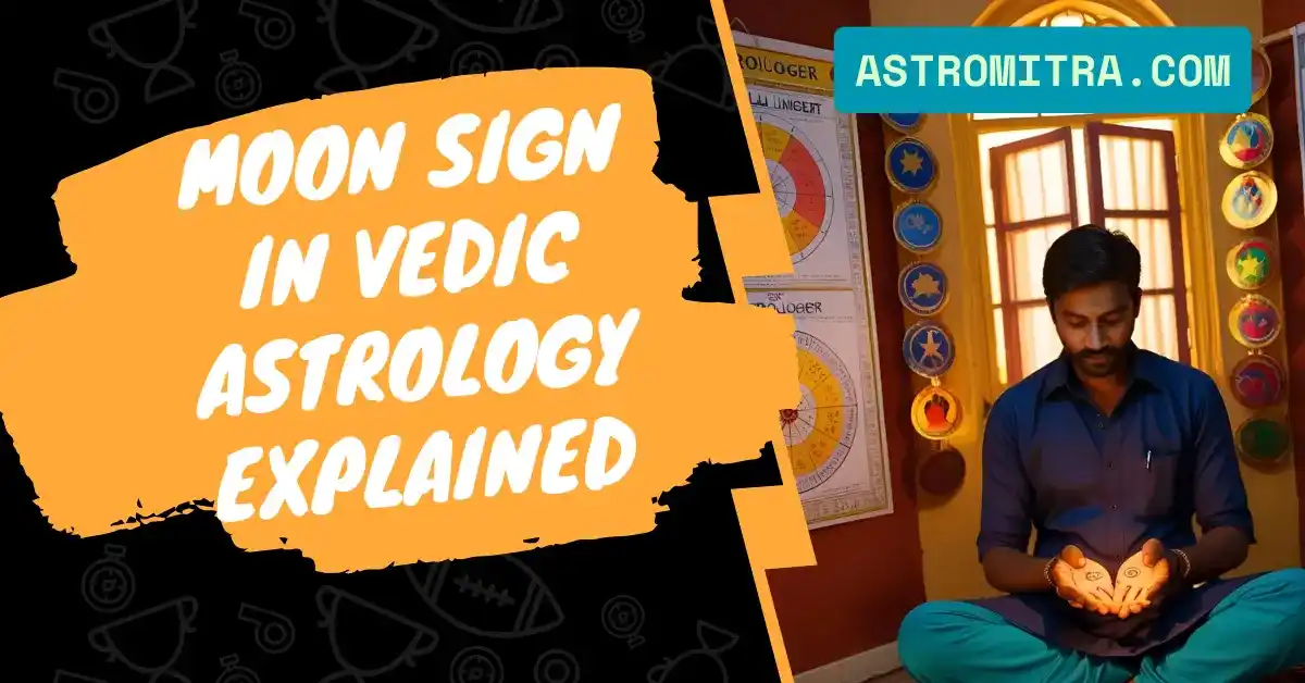 Moon sign in vedic astrology explained