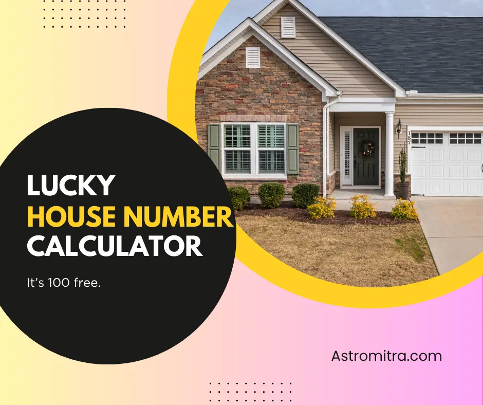 Lucky House Number Calculator