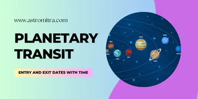 Tropical Transit Dates
