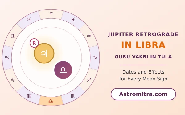 Jupiter retrograde in Libra: Guru vakri in Venus's sign of contracts, Astromitra.com
