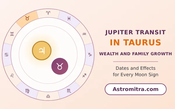 Jupiter transit in Taurus: Guru, planet of wealth, in Venus's earth sign, Astromitra.com