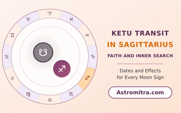Ketu transit in Sagittarius: the south node in the fiery sign of Jupiter, Astromitra.com