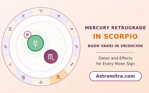 Mercury retrograde in Scorpio: Budh vakri in the sign of secrets, Astromitra.com
