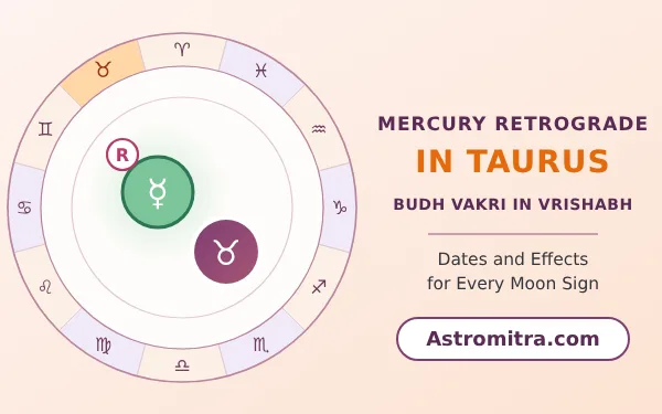 Mercury retrograde in Taurus: Budh vakri in Venus's earth sign, Astromitra.com
