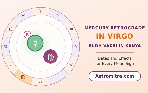 Mercury retrograde in Virgo: exalted Budh turning back in its own sign, Astromitra.com