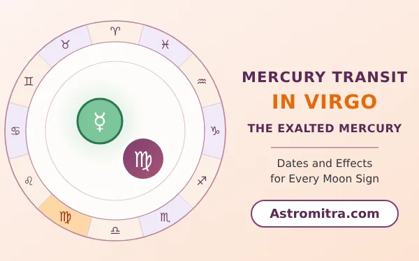 Mercury transit in Virgo: exalted Budh in its own sign, Astromitra.com