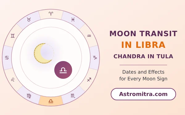 Moon transit in Libra: the Moon in the sign of the scales, Astromitra.com