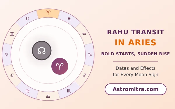 Rahu transit in Aries: the north node in the fiery sign of Mars, Astromitra.com