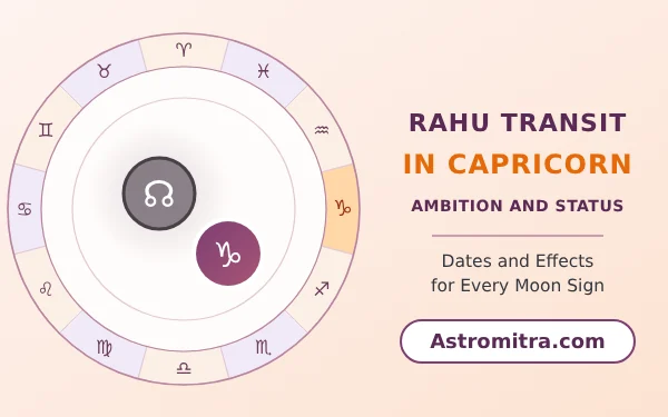 Rahu transit in Capricorn: the shadow planet in Saturn's sign, Astromitra.com