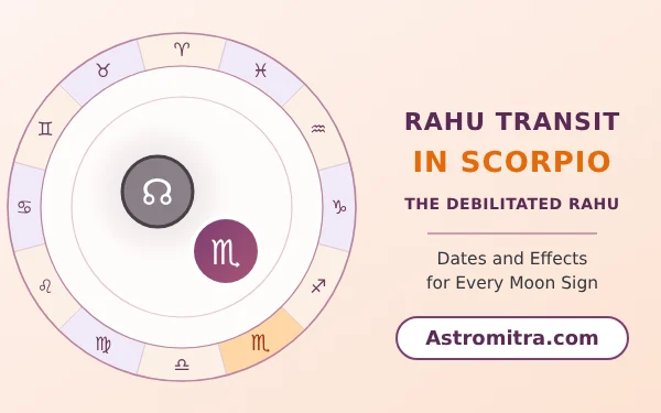 Rahu transit in Scorpio: the north node in the deep water sign of Mars, Astromitra.com