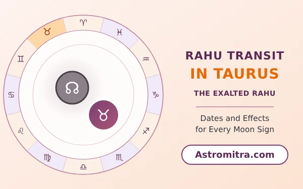 Rahu transit in Taurus: the exalted north node in the earthy sign of Venus, Astromitra.com