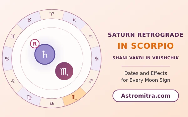 Saturn retrograde in Scorpio: Shani vakri in the secret sign of Mars, Astromitra.com