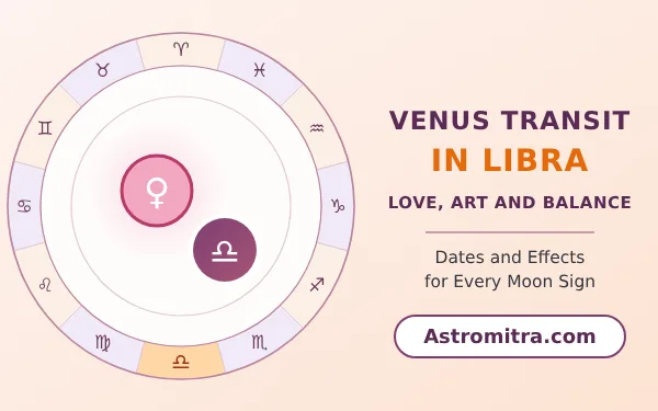 Venus transit in Libra: Shukra in its own mooltrikona sign, Astromitra.com
